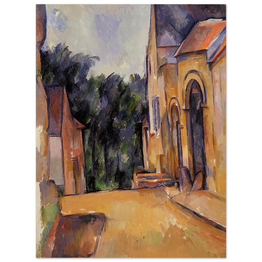 Farm At Montgeroult by Paul Cézanne – art poster, view 2