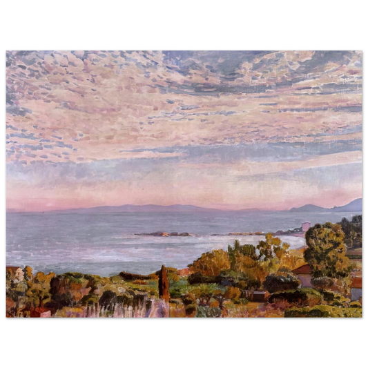 The Bay Of St Clair by Theo van Rysselberghe (1923) – art poster, view 2
