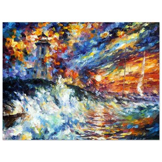 Ocean Thrill by Leonid Afremov – art poster, view 2