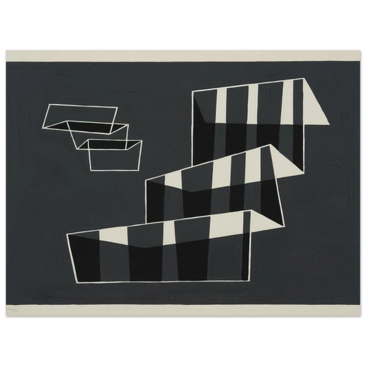 Steps by Josef Albers (1932) – art poster, view 2