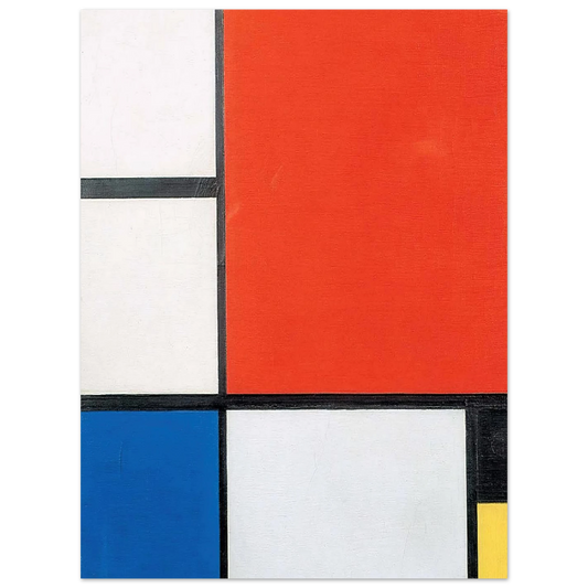 Composition 2 by Piet Mondrian – art poster