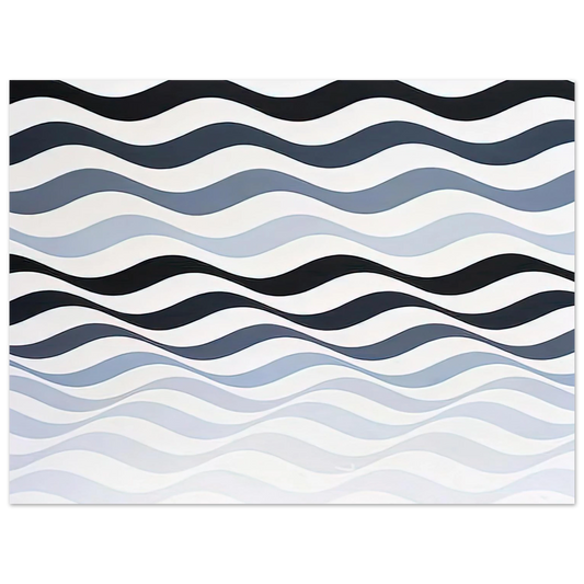 Arrest 3 by Bridget Riley (1965) – art poster, view 2