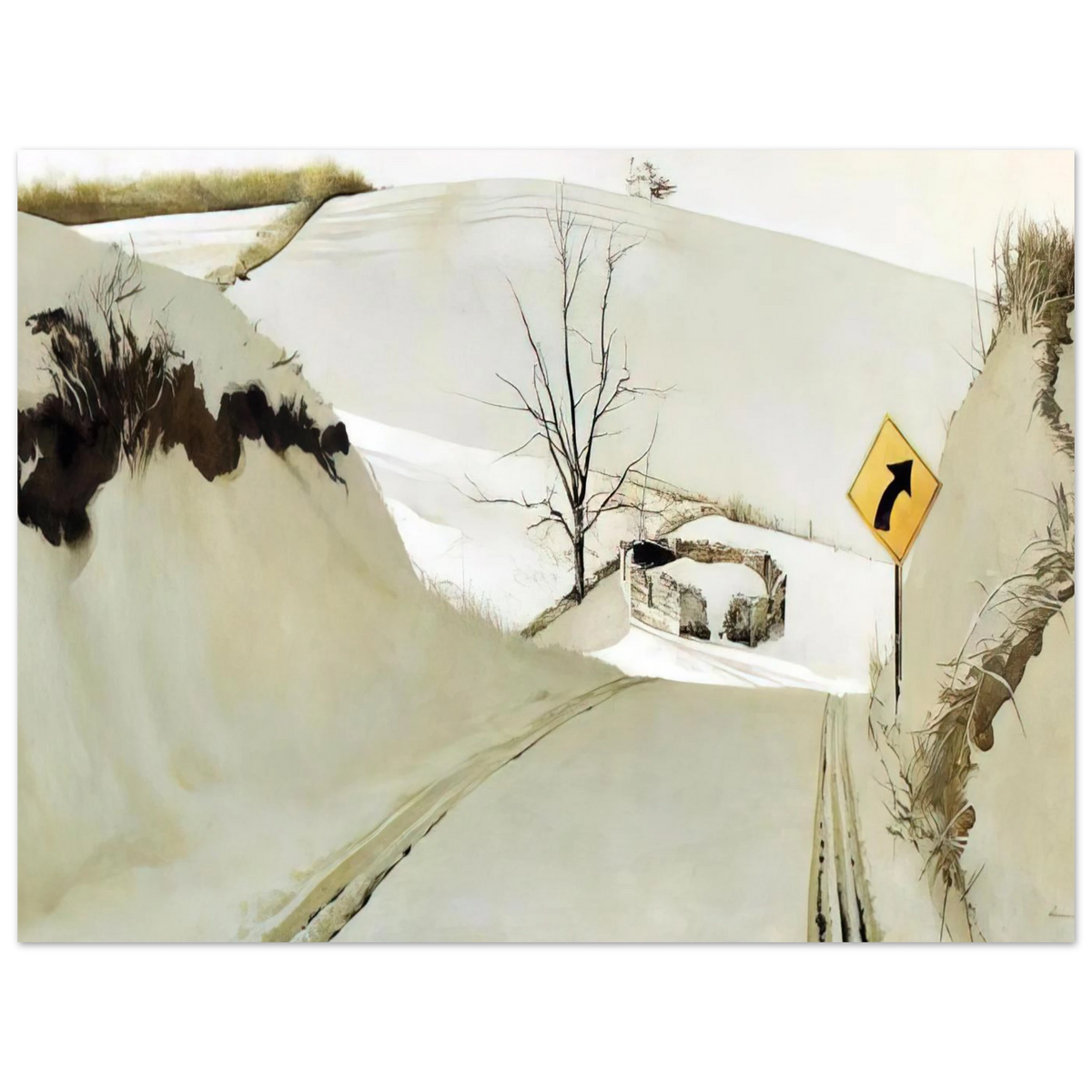 Ring Road by Andrew Wyeth – art poster, view 2