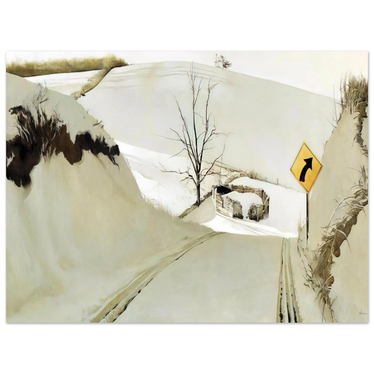 Ring Road by Andrew Wyeth – art poster, view 2