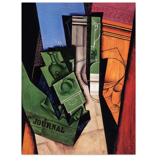 Breakfast by Juan Gris (1915) – art poster, view 2