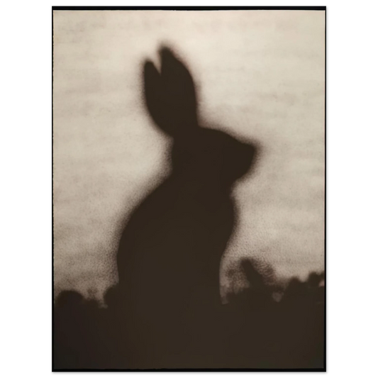 Rabbit by Edward Ruscha (1986) – art poster