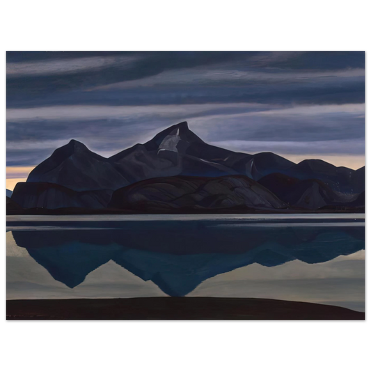 Mirrored Mountain, South Greenland by Rockwell Kent – art poster