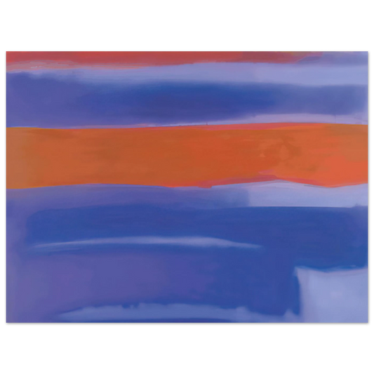 Untitled by Esteban Vicente (1980) – art poster
