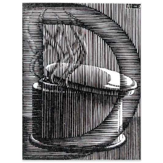 Initial D by M.C. Escher – art poster, view 2