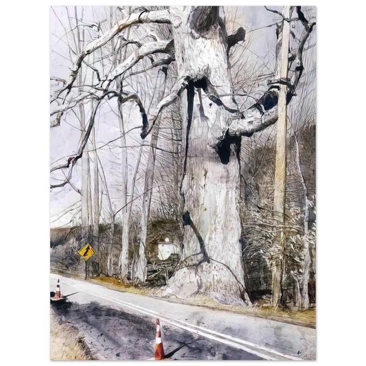 Walking Stick by Andrew Wyeth – art poster