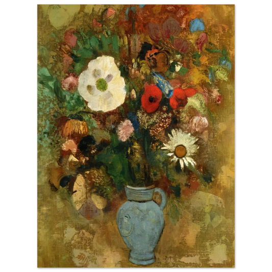 Bouquet Of Flowers 1 by Odilon Redon – art poster