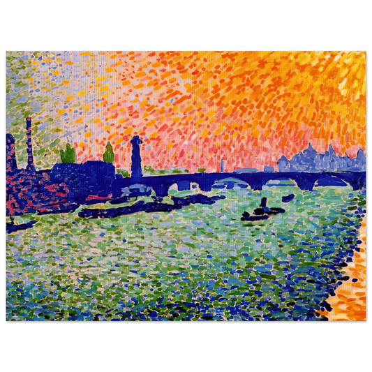 The Bridge View On The River by Andre Derain (1905) – art poster, view 2
