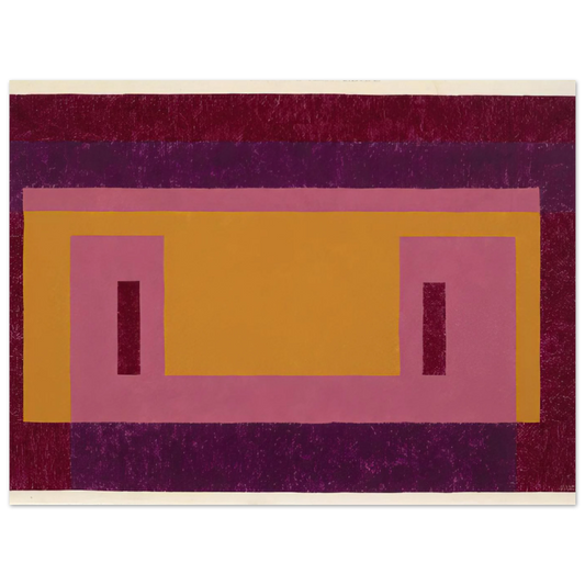 Variant Adobe Familiar Front by Josef Albers (1948) – art poster