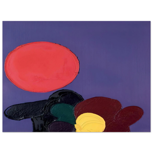 Untitled by Luis Feito (1971) – art poster