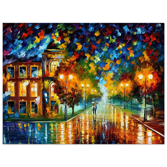 Rain's Embrace by Leonid Afremov – art poster, view 2
