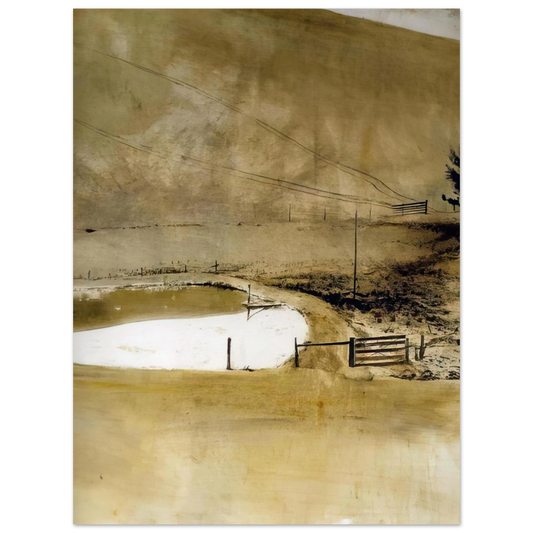 Untitled Artwork No. 1 by Andrew Wyeth – art poster