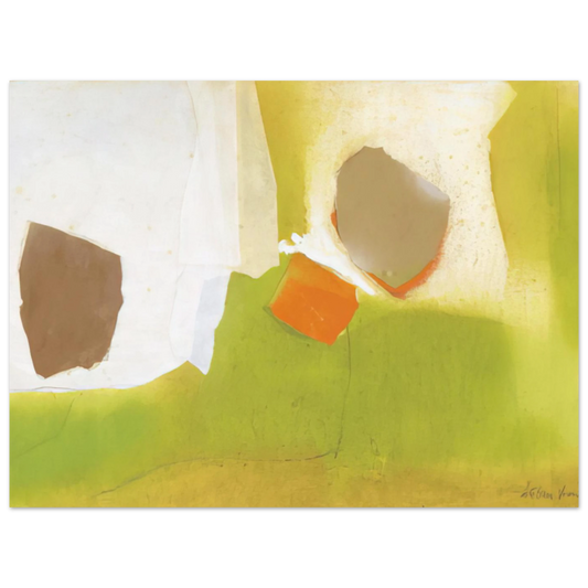 The Garden by Esteban Vicente (1984) – art poster