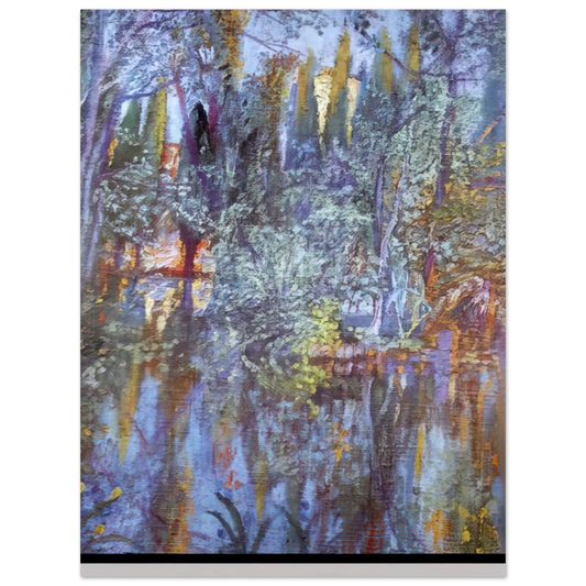 The Lake At Vilabertran by Salvador Dali – art poster, view 2