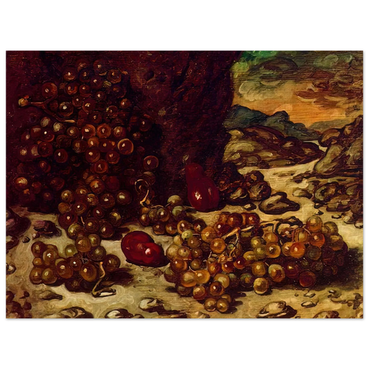 Still Life With Rocky Landscape by Giorgio de Chirico (1942) – art poster, view 2
