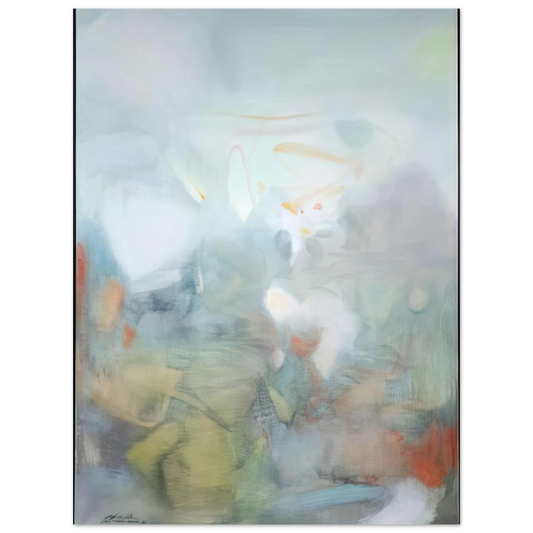2 Février by Chu Teh-Chun (1986) – art poster, view 2