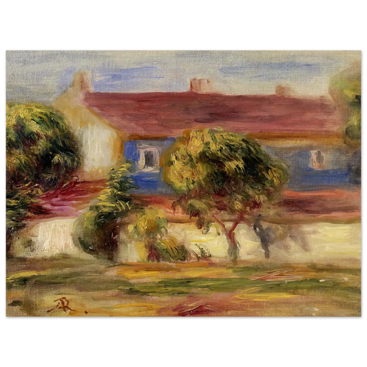 The Artist's House by Pierre-Auguste Renoir – art poster, view 2
