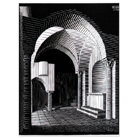 Porta Maria Dell Ospidale by M.C. Escher – art poster