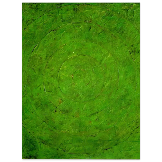 Green Target by Jasper Johns – art poster, view 2
