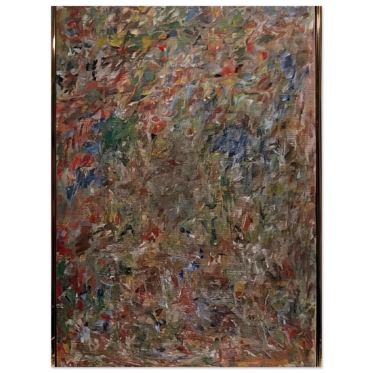 Abstraction by Milton Resnick (1963) – art poster, view 2