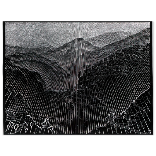 Rossano Calabria February by M.C. Escher (1931) – art poster