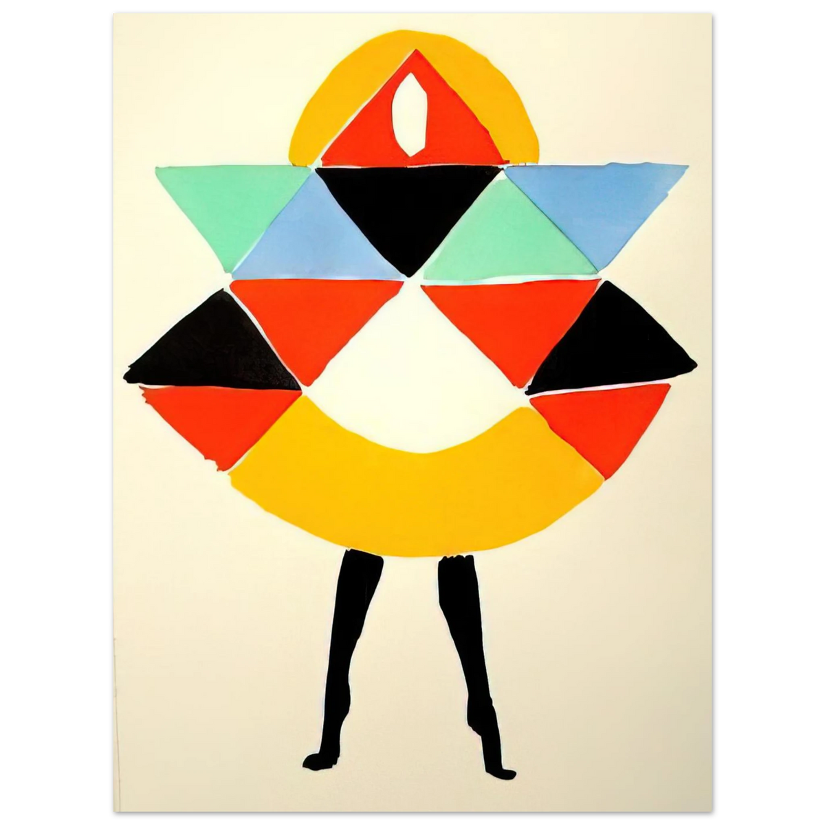 Terk by Sonia Delaunay – art poster, view 2