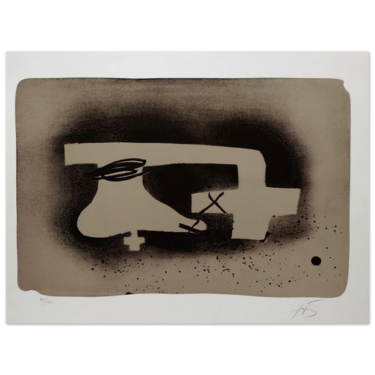 Erinnerungen I by Antoni Tapies (1988) – art poster
