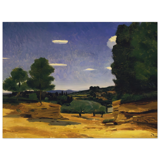 Landscape Provence by Andre Derain (1925) – art poster