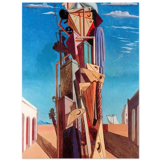 The Great Machine by Giorgio de Chirico (1925) – art poster