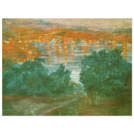 Landscape Cadaques by Salvador Dali – art poster, view 2
