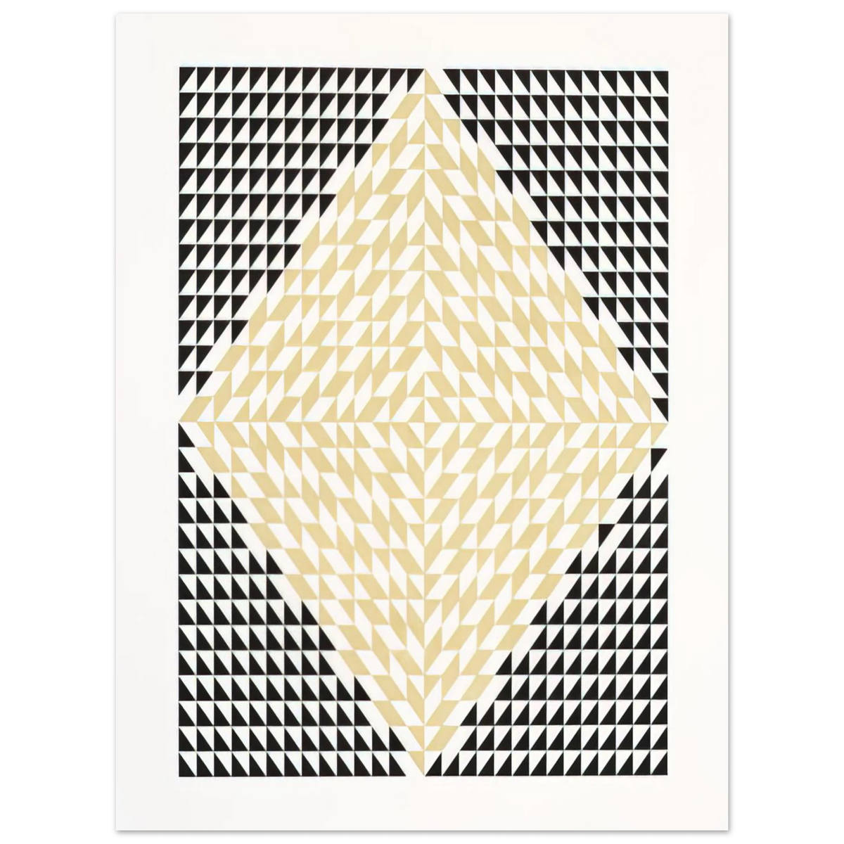 Second Movement V by Anni Albers (1968) – art poster