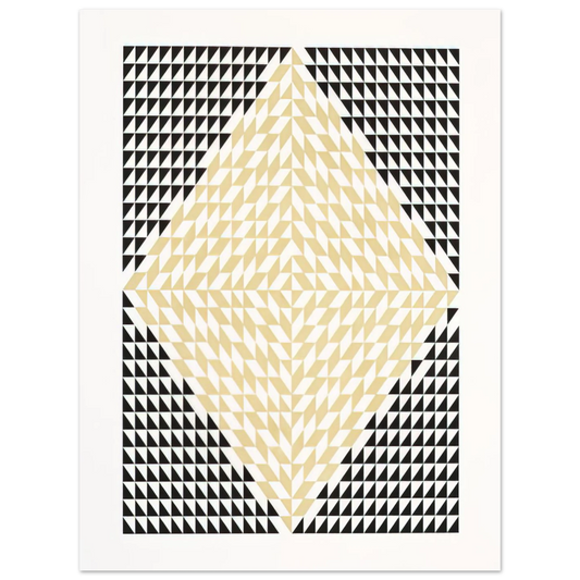 Second Movement V by Anni Albers (1968) – art poster