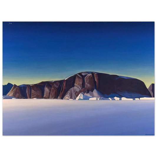 Greenland Coast by Rockwell Kent – art poster