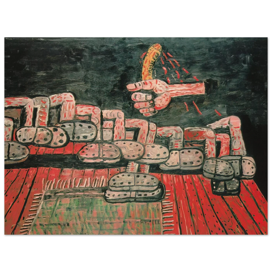 Room by Philip Guston – art poster, view 2