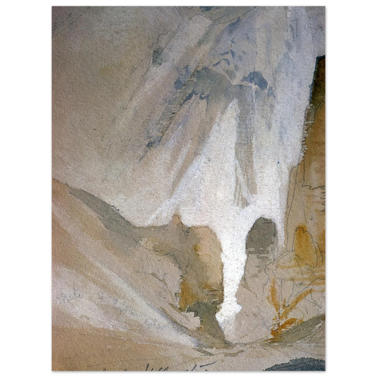 Canyon Walls, Yellowstone by Thomas Moran – art poster, view 2