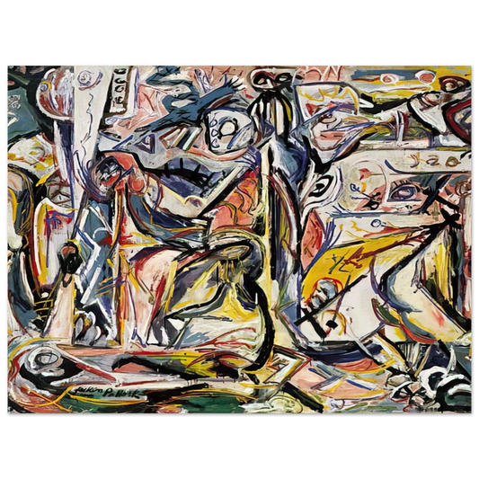 Circumcision January 1 by Jackson Pollock (1946) – art poster