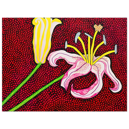 Ready To Blossom In The Morning by Yayoi Kusama (1989) – art poster