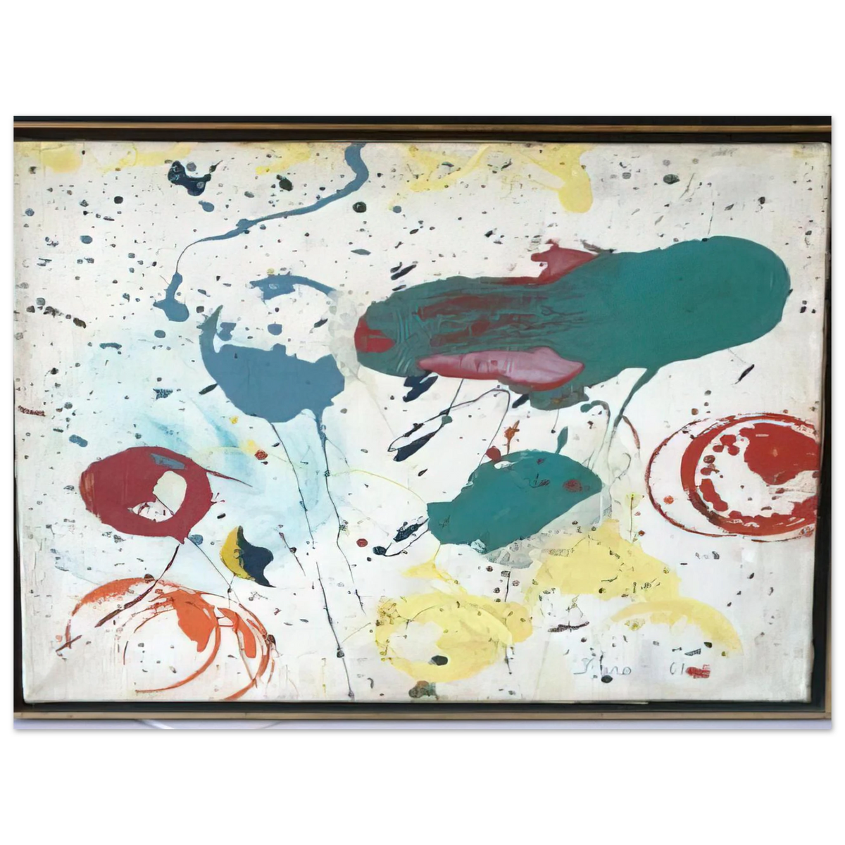 Untitled by Taro Yamamoto (1961) – art poster, view 2