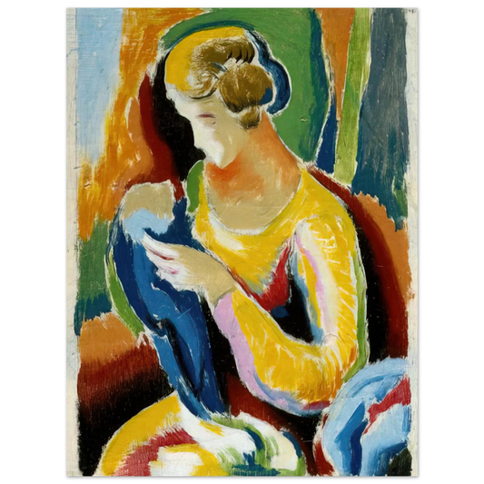 Woman by Thomas Hart Benton (1920) – art poster, view 2