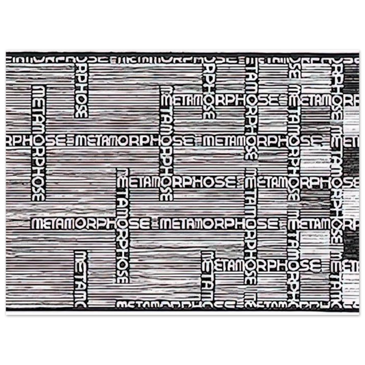 Metamorphosis II Excerpt 1 by M.C. Escher – art poster