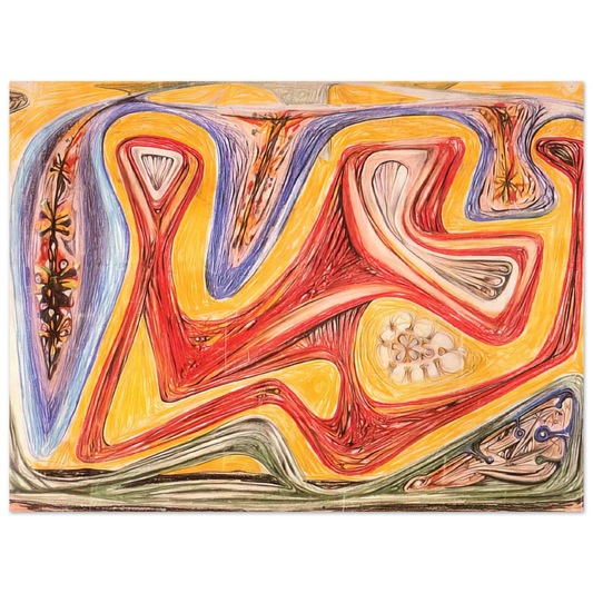 Glande Fiction by Roberto Matta (1938) – art poster