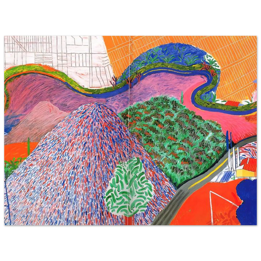 Untitled Artwork No. 2 by David Hockney – art poster, view 2