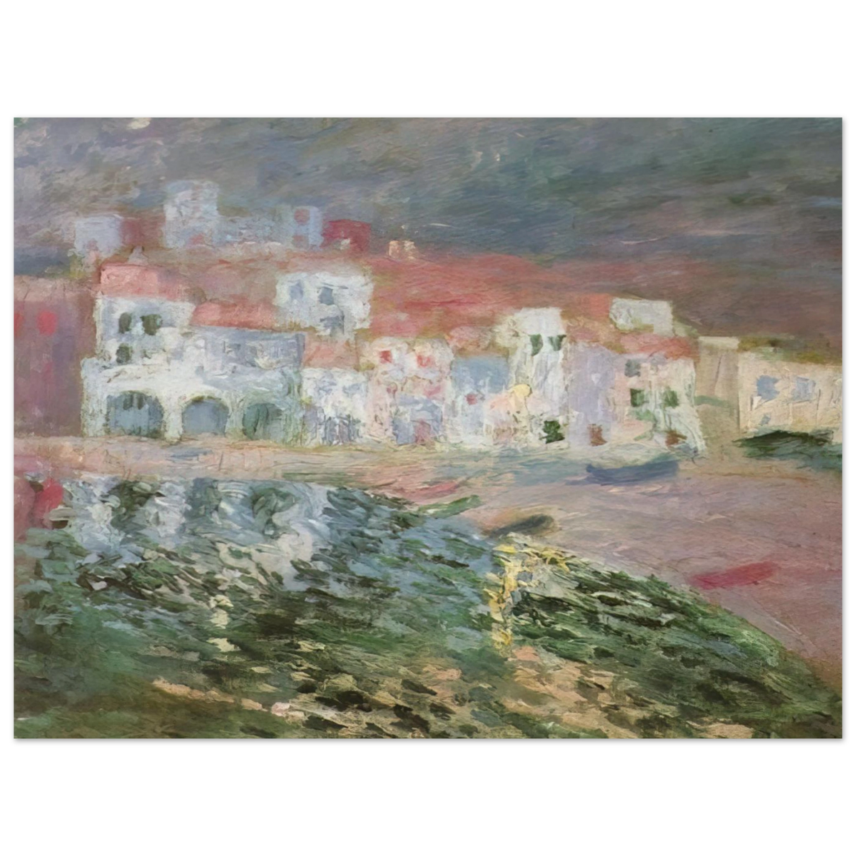 Port Alguer 1 by Salvador Dali – art poster, view 2