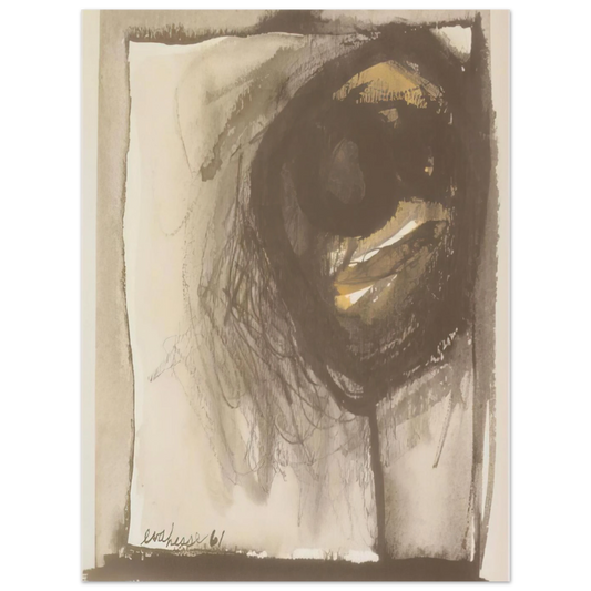 Untitled by Eva Hesse (1961) – art poster, view 2