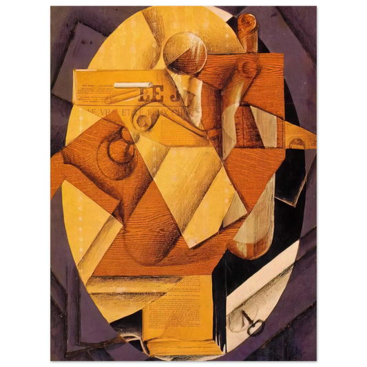 The Table by Juan Gris (1914) – art poster