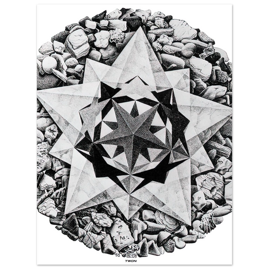 Untitled Print No. 1 by M.C. Escher – art poster, view 2